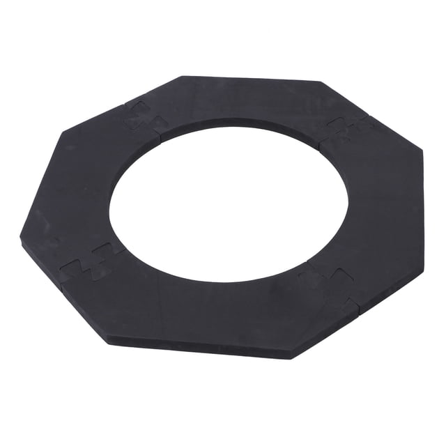 Tablero de Tablero de Dardos, Protector de Pared de Tablero de Dardos de Empalme de 1 Pulgada de Espesor de 28.5in DiáMetro Exterior Eva Octogonal para Sala de Juegos