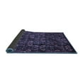 thumbnail image 2 of Ahgly Company Indoor Rectangle Abstract Blue Modern Area Rugs, 6' x 9', 2 of 4