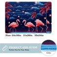 thumbnail image 2 of Flamingo Non-Slip Polyester Kitchen Mat Indoor Rug Area Rugs Machine Washable Indoor Mat, 2 of 6