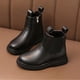 thumbnail image 1 of Zapatos niñas,Botas niñas,Bota de montar de invierno Fleece Faux Cuero Tamaño 1.5 Chicas grandes, 1 of 9