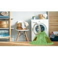 thumbnail image 2 of Ahgly Company Machine Washable Indoor Round Transitional Green Area Rugs, 3' Round, 2 of 7