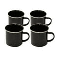 thumbnail image 3 of Stansport Deluxe 24-Piece Enamel Tableware Set - Black, 3 of 9