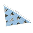 thumbnail image 6 of Bingfone Corgi Dog-Washable Dog Scarf Triangle Adjustable Puppy Bandana Bib Handkerchief For Medium Large Dog Cat, 6 of 9