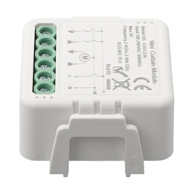 Pour Tuya Wifi zigbee - Module d'Interrupteur de Rideau Intelligent Connecter Stores Enrouleurs Volet Moteur Électrique Fonctionne avec Alexa-Google Home Nouveau zigbee Mingyqi