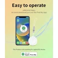 thumbnail image 3 of Air Tracker Tags-2 Pack, Tracker Tag Works with Apple Find My (iOS Only), Smart Bluetooth Tracker and Item Locator for Key, Luggage,Backpack,Wallet and More[Apple MFi Certified], 3 of 7