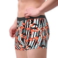 thumbnail image 3 of Kdxio Men's Boxer Briefs with Cool Flamingo Print - Comfortable and Breathable Underwear for Everyday Wear, 3 of 7