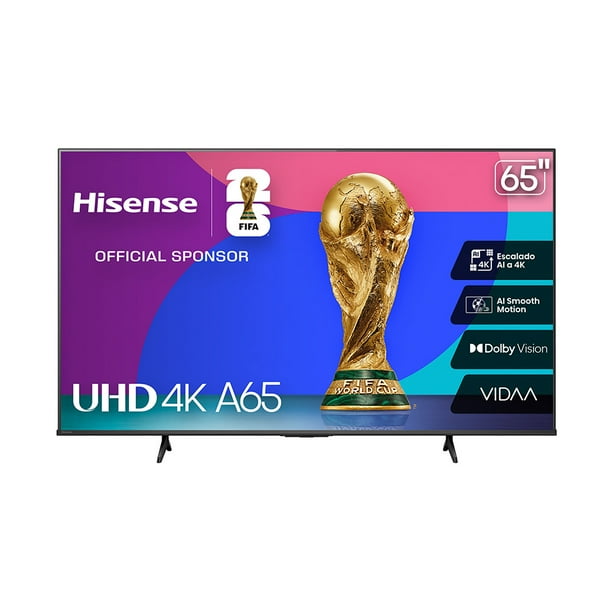 TV Hisense 65 pulgadas 65A65NV 4K Vidaa