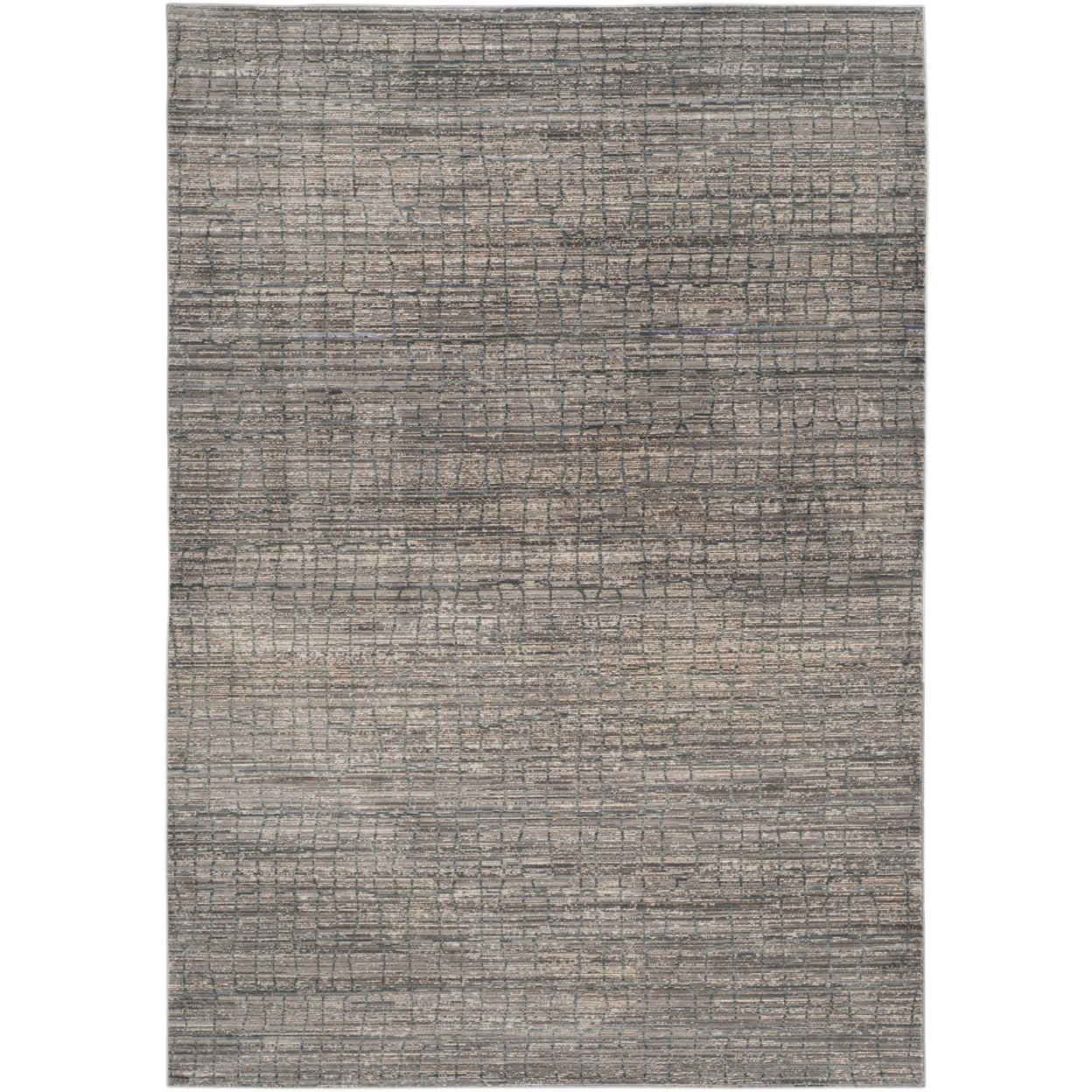 SAFAVIEH Valencia Ulysses Abstract Polyester Area Rug, Grey/Multi, 2' x 3'