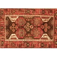 thumbnail image 1 of Ahgly Company Indoor Rectangle Persian Orange Traditional Area Rugs, 2' x 3', 1 of 1