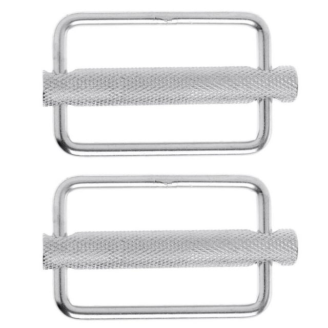 Accesorio de Buceo DYNWAVEMX Correa de Pesas de Buceo Acero Inoxidable Barra de Deslizamiento 2pcs DYNWAVEMX Control del cinturón de pesas