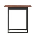 thumbnail image 6 of Emma + Oliver 48x30 Dining or Gaming Table with Double Sided Laminate Table Top and Heavy Duty U-Frame Steel Base, Walnut, 6 of 9