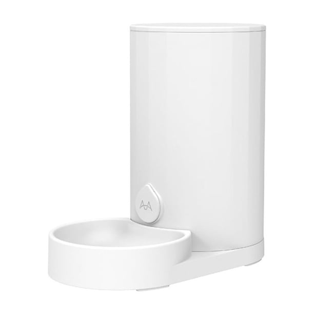 Greeniant Dispensador de agua elegante para perros - Relación -precio Comedero automático Bebedero para perros Comedero para perros Suministros para gatos Alimentador blanco