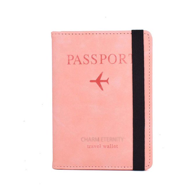 WALTON Funda De Pasaporte Portátil De Cuero PU Vintage Bloqueo RFID Monedero Organizador Caso De Identificación Tarjeta Bancaria Bolsa De Almacenamiento Libro huangjie unisex