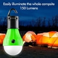 thumbnail image 2 of Tent Lamp Portable LED Tent Light 4 Packs Clip Hook Hurricane Emergency Lights LED Camping Light Bulb Camping Tent Lantern Bulb Camping Equipment for Camping Hiking4 Pack LED Camping Light, 2 of 7