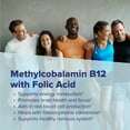 thumbnail image 5 of Superior Source No Shot Vitamin B-12 Methylcobalamin 1000 mcg & Folic Acid 400 mcg - Supports Energy, Brain & Heart Health - Offers Stress Support - 60 Sublingual Dissolving Tablets, 5 of 8
