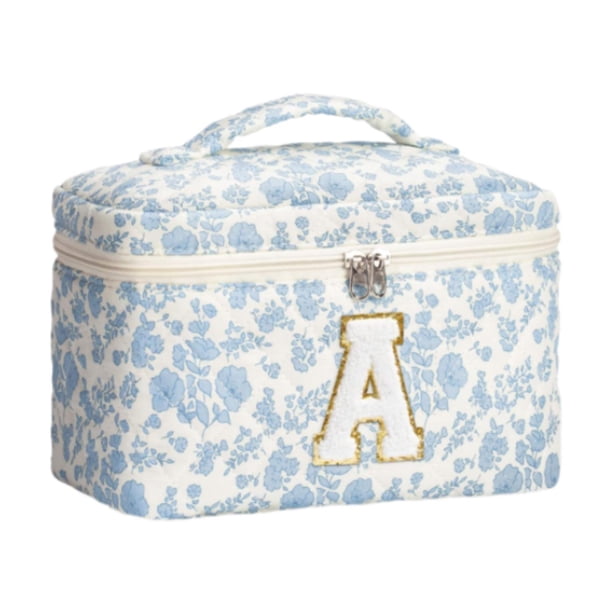 Bolsa de maquillaje acolchado Casa cosmética Multipurez para mujeres bolsas de bolsa cosmética para niñas para cepillo de maquillaje lápiz labial de L
