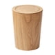 thumbnail image 2 of Wooden Flip-top Trash Can Home Hotel Trash Can Living Room Bedroom With Lid Flip-top Paper Can, 2 of 3