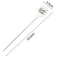 thumbnail image 4 of Shoreew 2 Pcs Cake Tester Stainless Steel Stick for Doneness Kitchen Auxiliary Bake Test Tools Dessert Readiness Checker for Baking Accuracy, 4 of 5