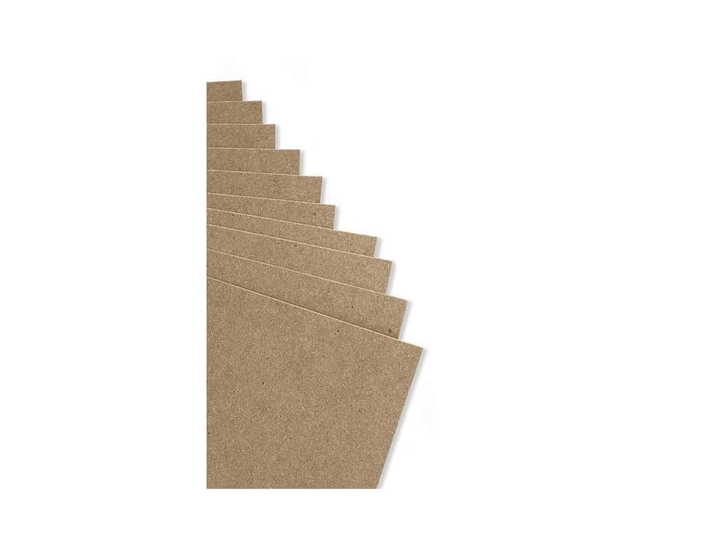 Chipboard Chunk - 30 Sheets 12x12 Chipboard Shapes and Alphabets