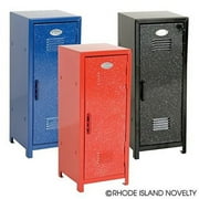 Happy Deals Lockable Metal Mini Metal Storage Locker, Assorted Color