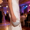 thumbnail image 6 of Fareti Womens Heart Clutch Bag Vintage Shoulder Handbag Ladies Elegant Purse for Wedding Evening, 5.11*4.33 in, 6 of 6