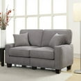 thumbnail image 1 of Serta RTA Palisades Collection 61" Loveseat in Glacial Gray, 1 of 8