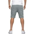 thumbnail image 2 of Cethrio Boys Cargo Shorts, Summer Elastic Waist Knee Length Casual Running Shorts Gray Size 8, 2 of 7