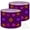 Color-4, variant on Lamp Shades Set of 2 Easy Assembly Amethyst purple crystals Gems Mineral crystals natural environment Drum Lampshades for Table Lamps Floor Lamps Pendant Light 13"x13"x10" Replacement Lamp Shade