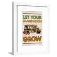 thumbnail image 1 of Let Your Imagination Grow, Framed Art Print Wall Art Sold by Art.Com, 1 of 5