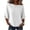 *White, variant on VBVC Women's Cotton Linen Batwing Half Sleeve Top , Ladies' Crew Neck Drop Shoulder Blouse , Casual Tunic Shirts For Women, S-3XL