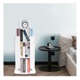 WANCQ 3Tier Rotating Bookshelf, Kid Spinning Bookshelf, 360° Display