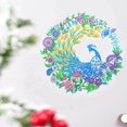 thumbnail image 1 of Cuadros Decorativos 5D DIY Diamond Painting Peacock Wreath Kit Art Door Hanging Decor (DZ663) DQrwqpou Nuevos Originales, 1 of 9