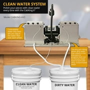 CabKing 6 Cabbing Machine | Lapidary Rock Grinder Polisher | Model CABKING-6V3