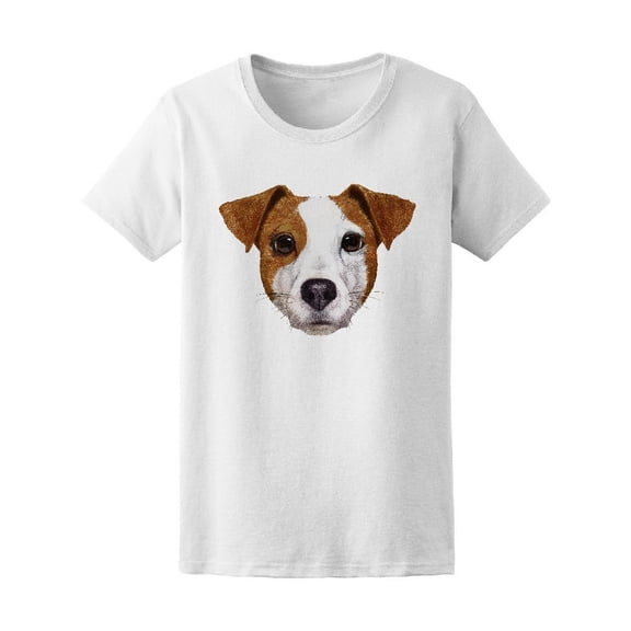 Jack Russell Portrait T-Shirt Women -Image by Shutterstock, Female XX-Large