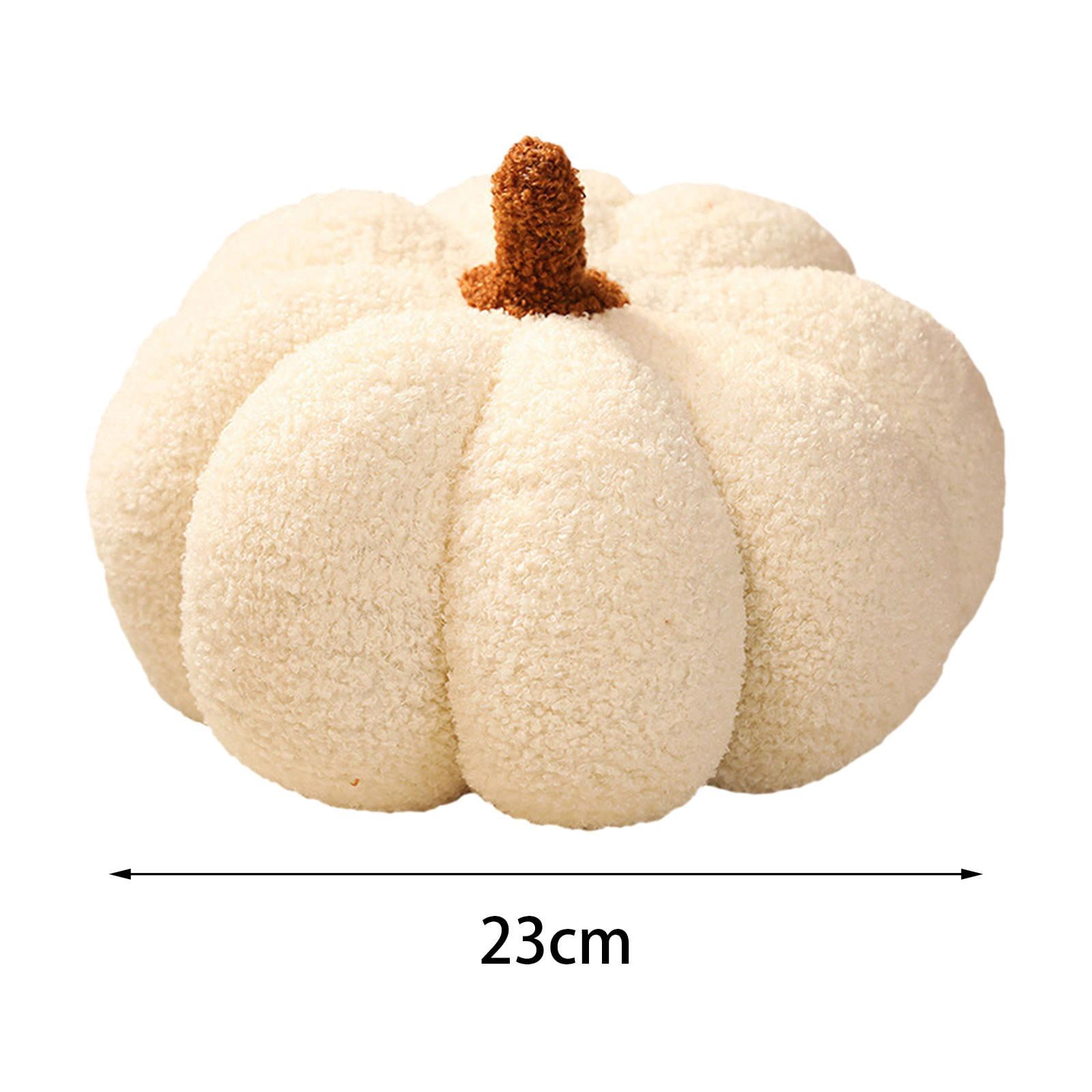 Fiocias Pumpkin Paper Towel Holder Dispenser Non Slip Vertical Tissue Holder Rack Stuffed Pillow Decoration Decorative Sofa Cushion for Home Bed Bedroom