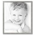 thumbnail image 2 of ArtToFrames 32" x 36" Classic Silver Picture Frame, 32x36 inch Silver Wood Poster Frame (WOM-4926), 2 of 7