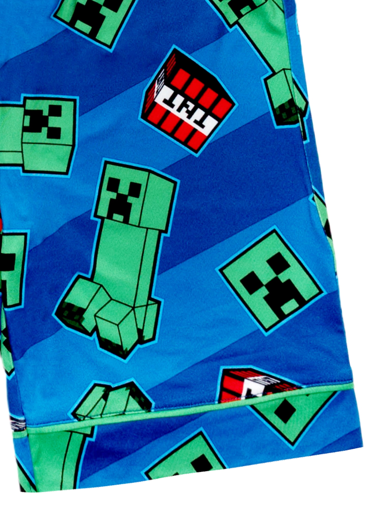 Minecraft Boys 2-Piece Coat and Short Pajama Set, Sizes 4-12