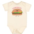 thumbnail image 3 of Inktastic Cute Kawaii Hamburger Boys or Girls Baby Bodysuit, 3 of 5