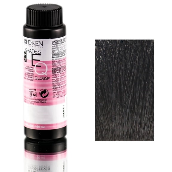 Redken Shades EQ Equalizing Conditioning Color Gloss - 01B - Onyx - Pack of 1 with Sleek Comb