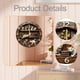 thumbnail image 5 of Reloj de pared de diseño retro, silencioso, vintage, elegante, creativo 30 centímetros, 5 of 6