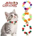 thumbnail image 2 of TQEHS Collar elástico de seguridad para mascotas con cascabeles para gatos y perros de Navidad, 2 of 6