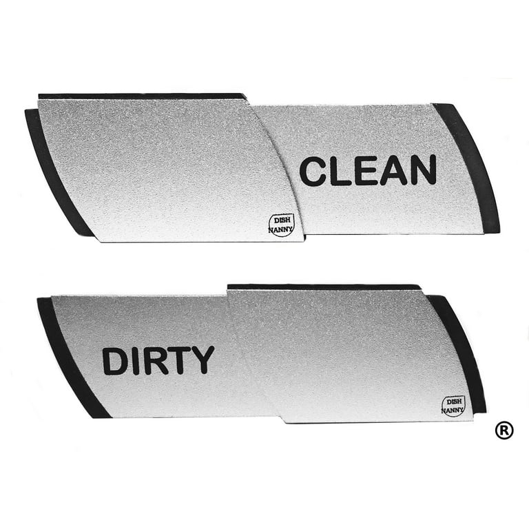 Chok Dishwasher Magnet Clean Dirty Sign Strong Clean and Dirty Magnet for  Dishwasher, Universal Dirty or Clean Dishwasher Magnet Indicator Non/Scratch