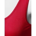 thumbnail image 4 of FashionOutfit Women's Junior Sized Basic Solid Sleeveless Crop Tank Top, 4 of 5
