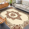 thumbnail image 2 of 6'x9' bedroom carpet dining room carpet area rug for hardwood floors soalmost area rug vintage area rug, 2 of 7