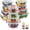 Grey, variant on 34pcs Glass Food Storage Containers with Lids Set, Airtight Meal Prep Containers (17 Containers & 17 Lids), Grey
