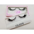 thumbnail image 3 of Pestañas postizas JLASH USA visón sintético CELESTE 100% HECHO A MANO, 3 of 3