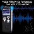 thumbnail image 4 of Digital Voice Recorder Voice Activated Recorder for Lectures, Meetings, Interviews Aomago 32GB Audio Recorder Portable Tape Dictaphone with Playback, USB, MP3, 4 of 7