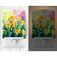 thumbnail image 2 of Lilies in Watercolor Ceramic Night Light 4 in x 6 in, 2 of 46