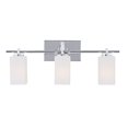 thumbnail image 4 of Designers Fountain 6733-CH 24in Dakota 3-Light Bathroom Vanity Light Fixture, Chrome, 4 of 5
