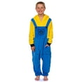thumbnail image 4 of Minions Boys' Kigurumi Union Suit Fleece Pajamas - Kevin Stuart Character Hooded PJ, 4 of 7